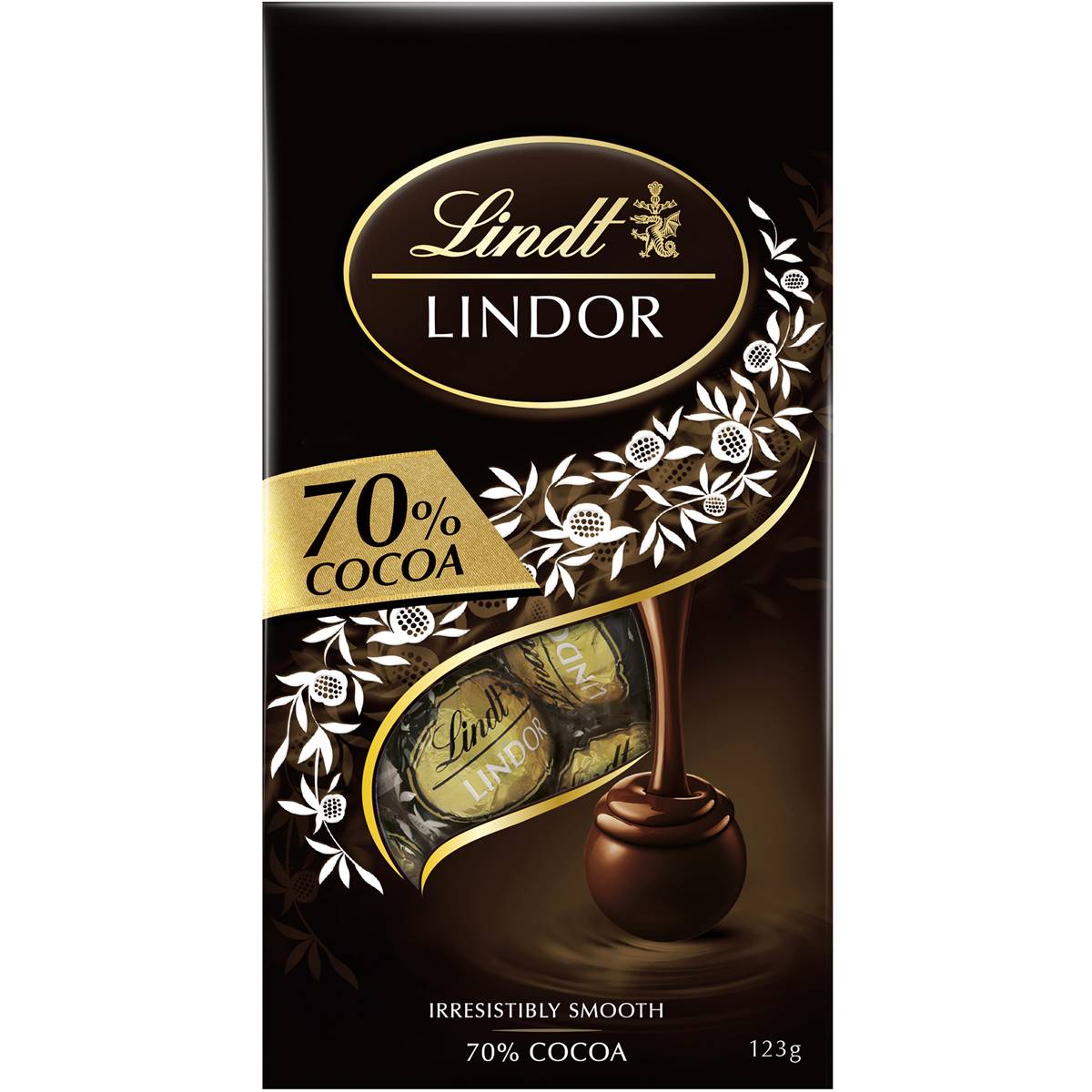 Lindt Lindor 70% Cocoa Dark Chocolate ($12 to $27)