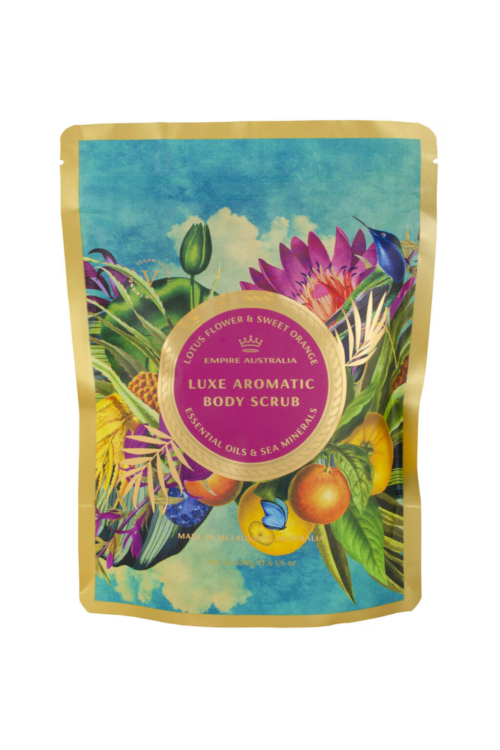Lotus Flower & Sweet Orange Body Scrub 500g