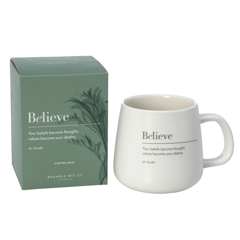 Inspirations Believe Coffee Mug