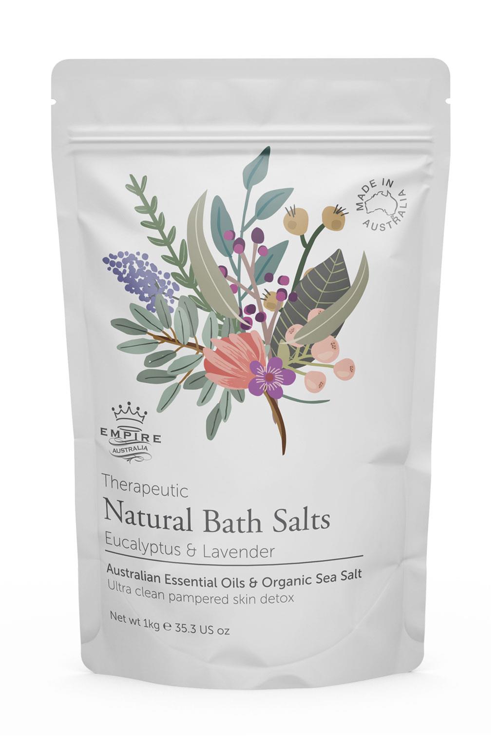 Eucalyptus & Lavender Bath Salts 1 Kilo